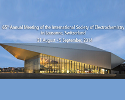 65th Annual ISE Meeting August 31 – September 5, 2014 Lausanne, Switzerland