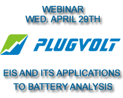 PlugVolt Webinar: EIS and its Applications to Battery Analysis
